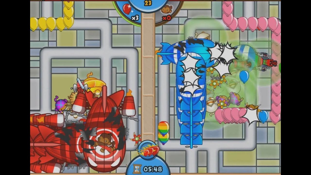 BTD Battles Mobile - Playing With Ninja Kiwi!