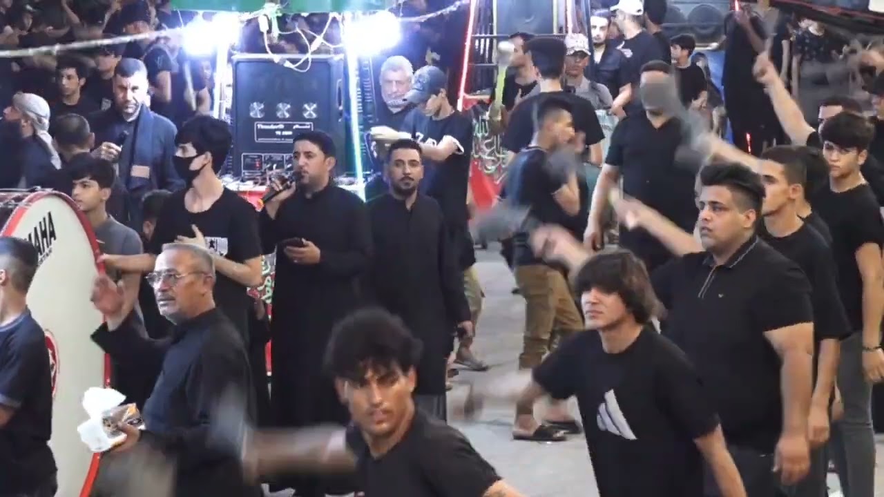 موكب زنجيل السلطان علي بن موسى الرضا عزاء مؤسسة مالك الاشتر ليلة السادس ١٤٤٤هجرية