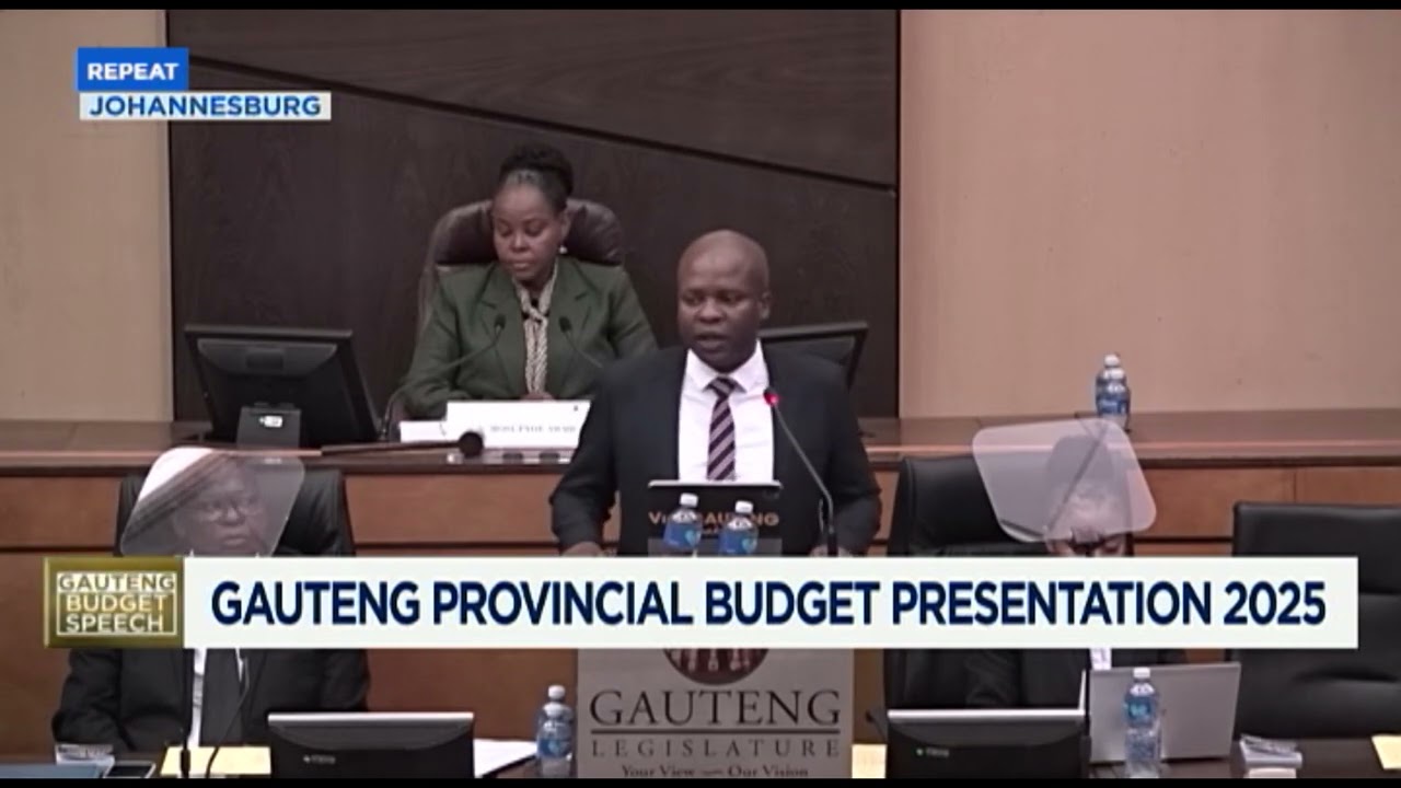 MEC Lebogang Maile delivers Gauteng’s Provincial Budget 2025/26 (full-speech)