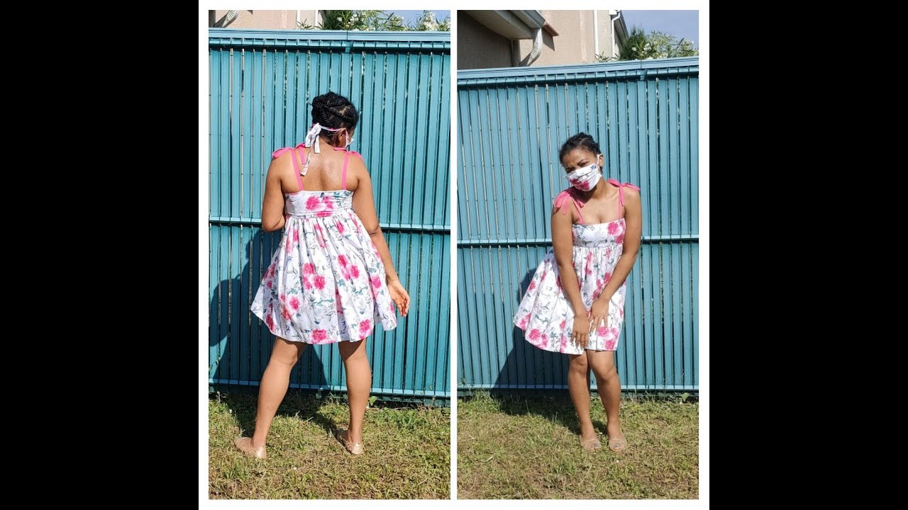 DIY TUTO COUTURE / comment coudre une robe d'été facile et rapide sans patron