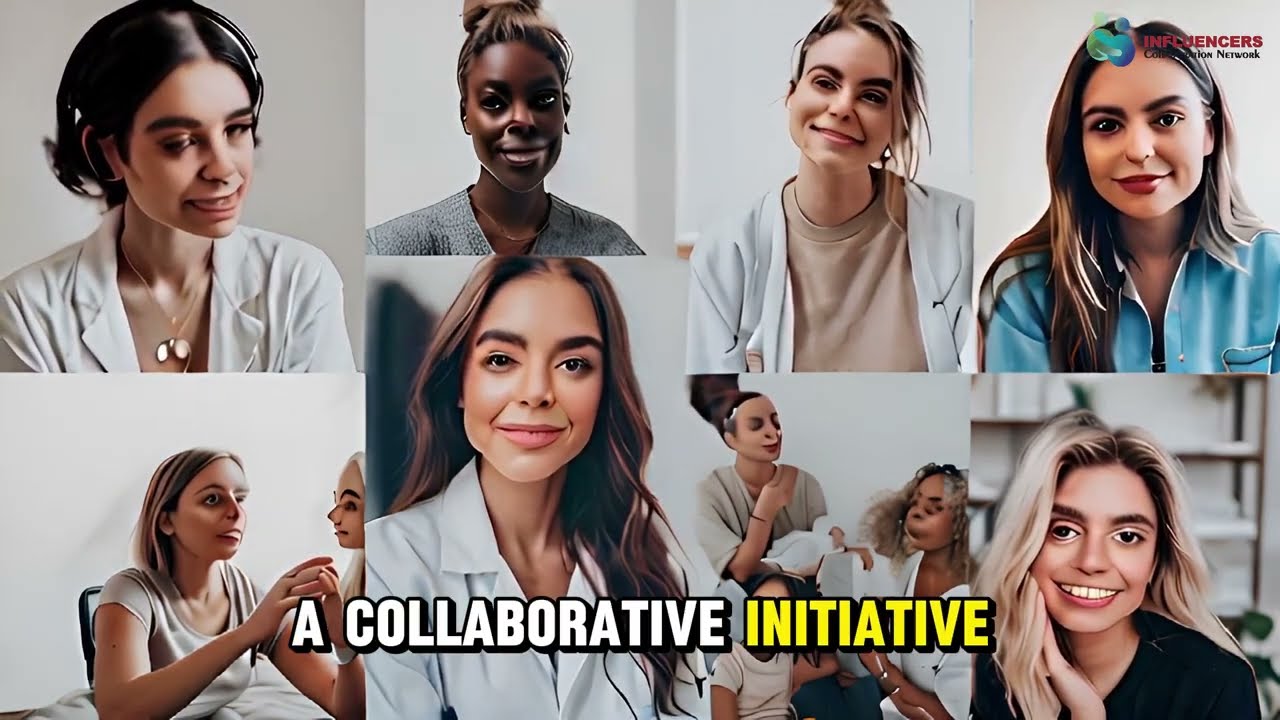 How Influencer Collaboration Network can Support Mental Health Awareness