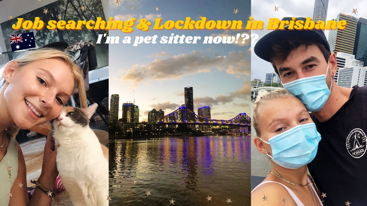 Lockdown in Brisbane, TikTok Challenges, & I'm a PET SITTER!? Life in Australia 2021!