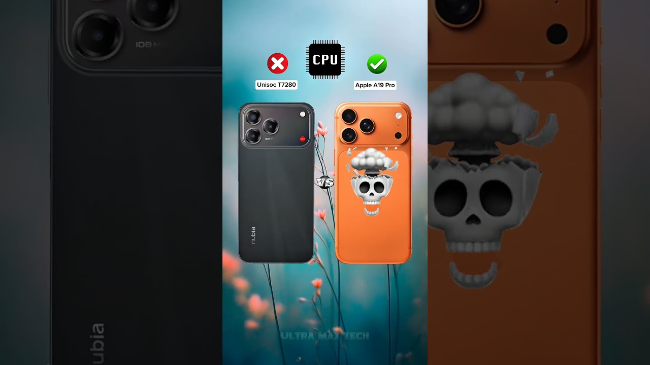 ZTE Blade V80 Pro vs iPhone 17 Pro Max