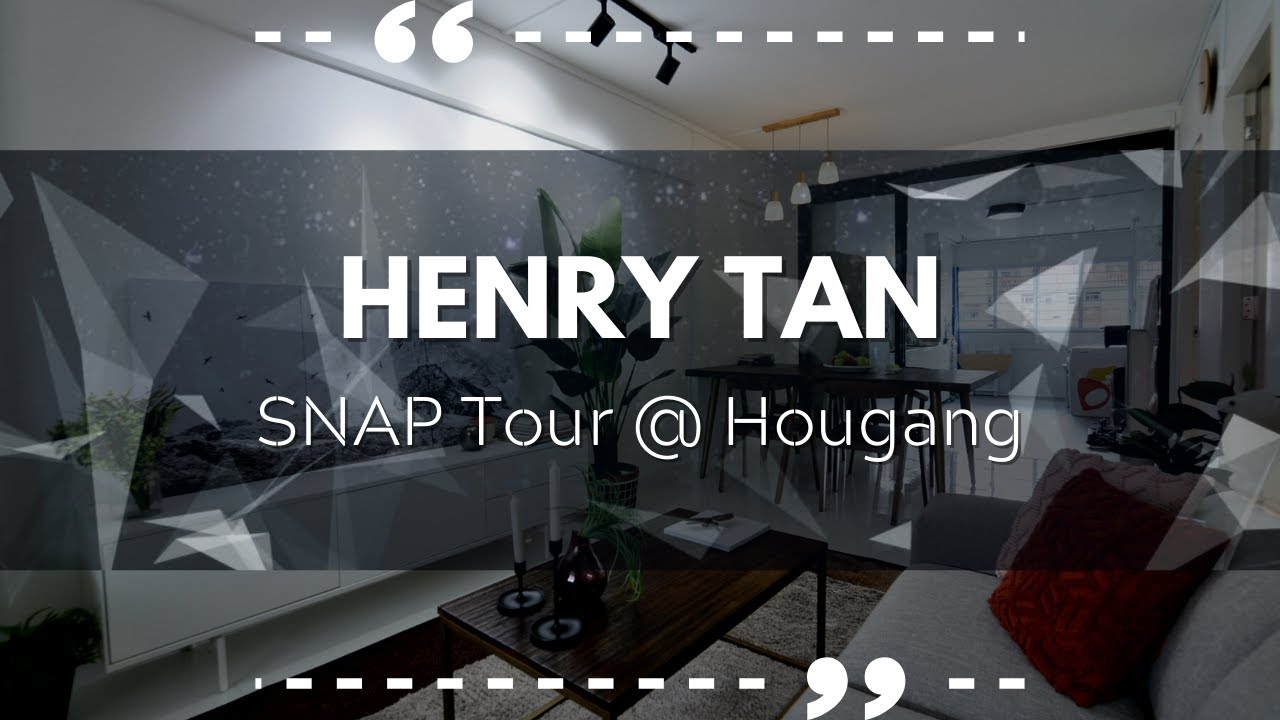 SNAP Tour: Henry Tan [Henry Tan Properties] @ HDB 3 Room Renovated Unit Located At Hougang Ave 1