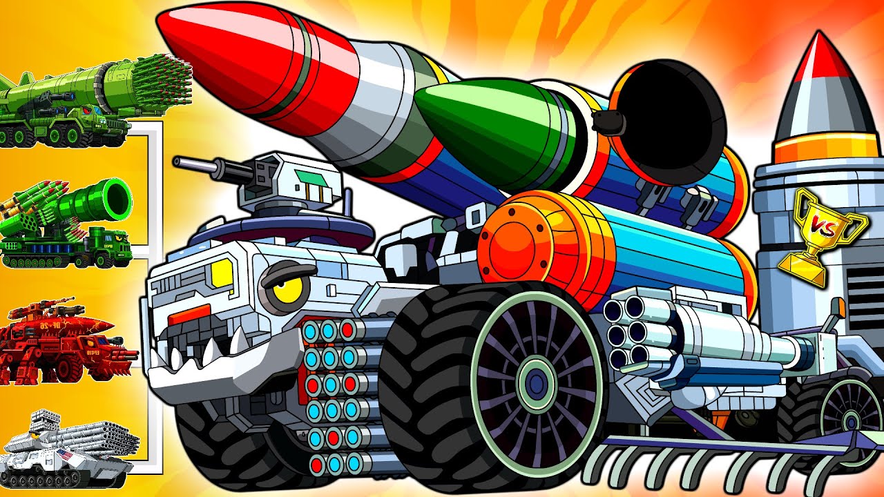 Missile Truck Boss vs Rocket Launcher Tanks | Who Can Stop It?!