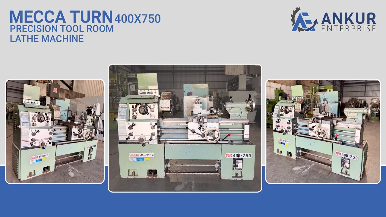 PRECISION TOOL ROOM LATHE MACHINE - MECCA TURN (KOREA) (400X750)
