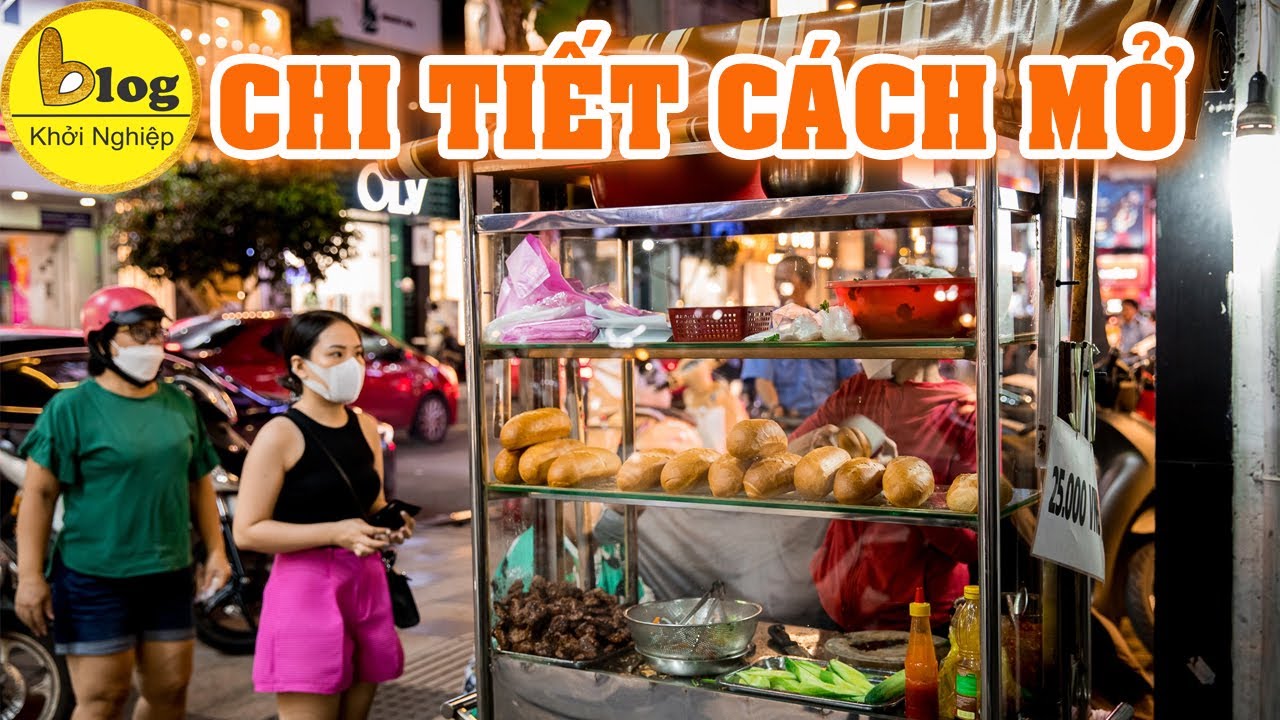 Kinh nghiệm mở xe đẩy bánh mì cho người mới bắt đầu