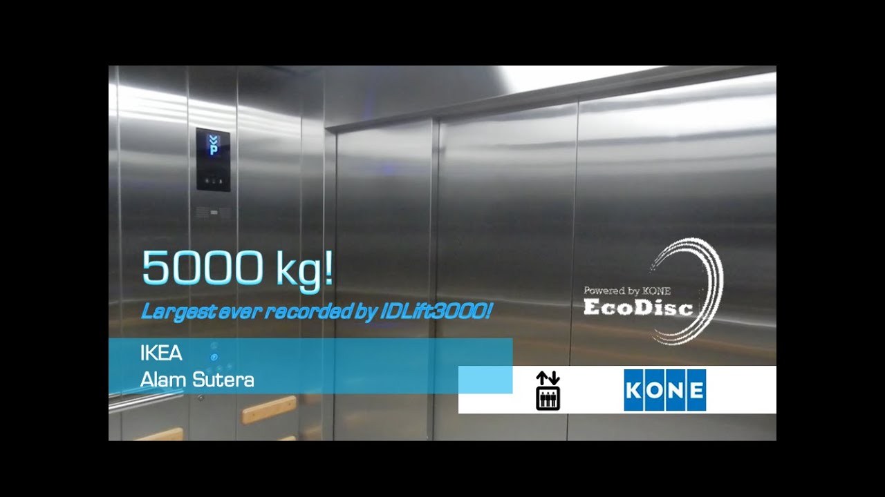 HUGE KONE TranSys Elevators at IKEA Alam Sutera, Tangerang (G-P)