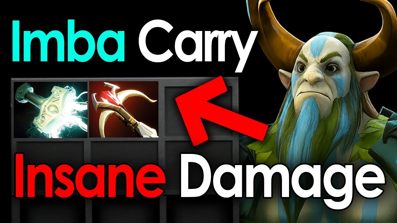 This Nature's Prophet Carry Build Hits HARD &mdash; Mjollnir + Daedalus Dota 2 7.41e