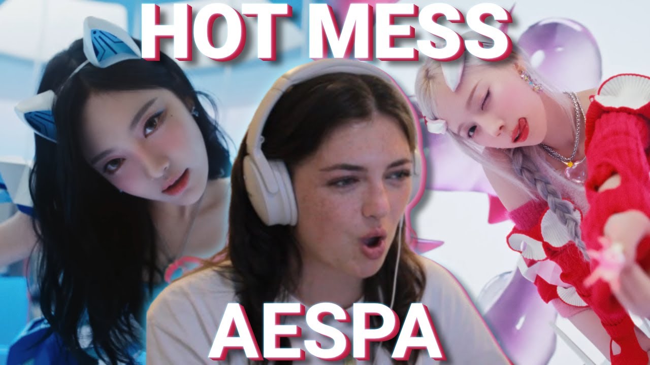 Reaction to aespa 'Hot Mess' MV