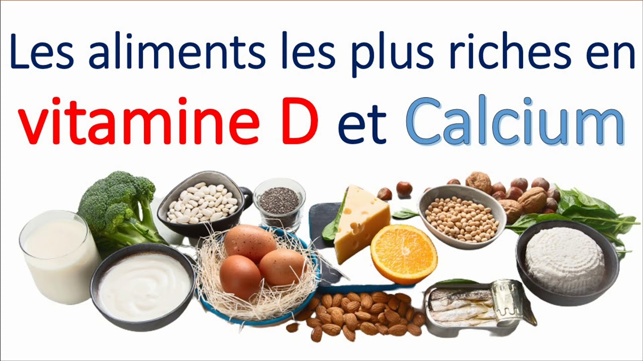 🍴Food: les Aliments riches en calcium vitamine D3? le rôle action bienfaits sur l'immunité l'os