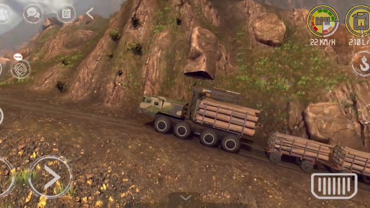 RTHD 14.6 Test drive MAZ 543  Lost town Part 1 ( 5/5/5 ) 🔥