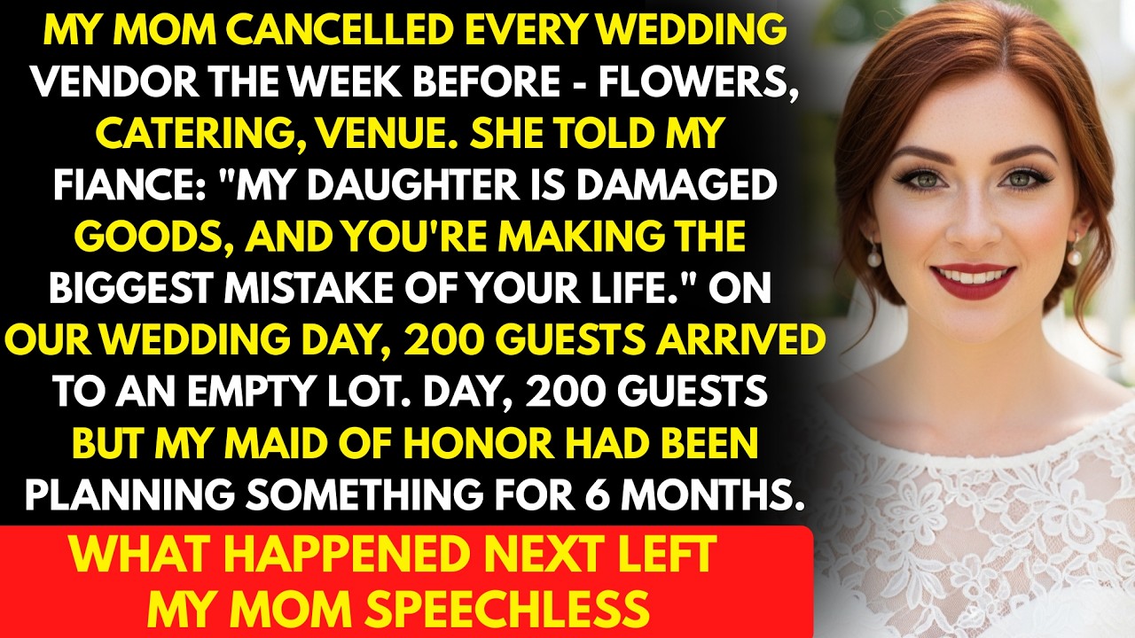 My Mom Sabotaged My Wedding Vendor Behind My Back — She Never Expected What She Walked Into