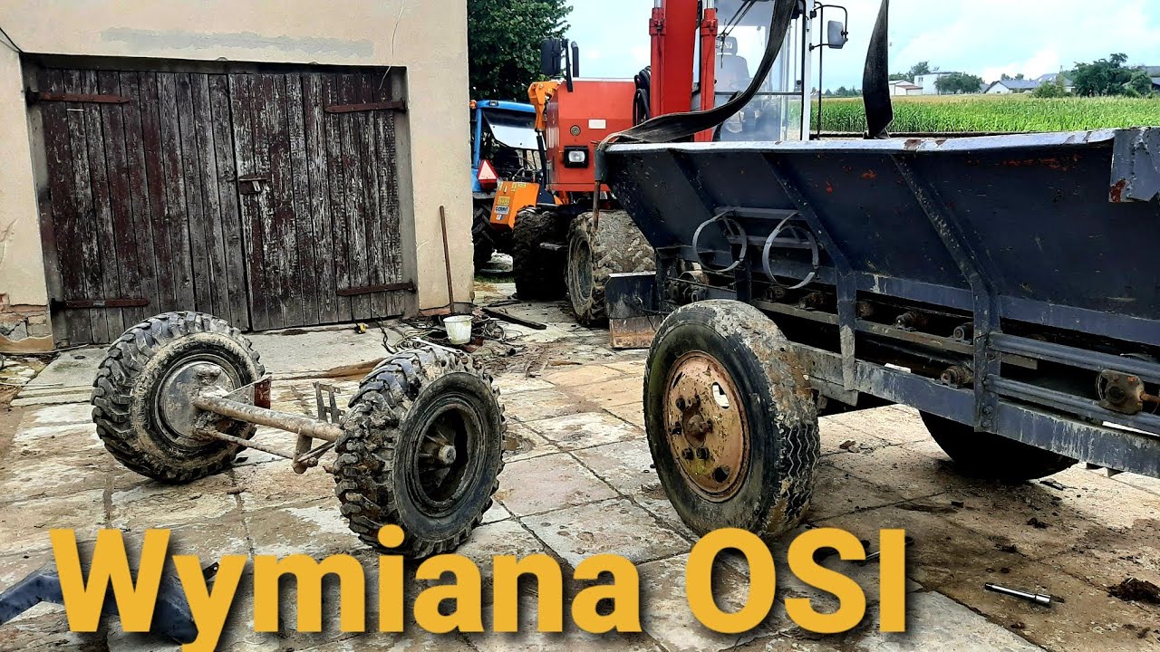 Wymiana talerzy i OSI w rozrzutniku RCW