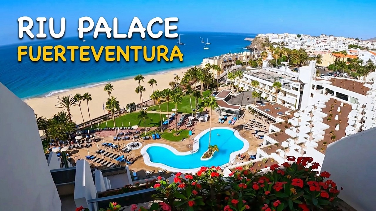 Hotel Riu Palace Calypso 😎 Ocean Views & Morro Jable Beach | 4K ☀️ Canary Islands | POV Experience 