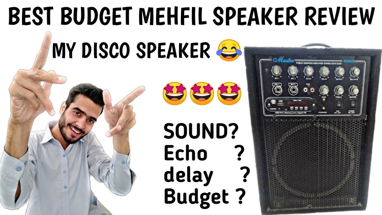 Best Budget Mehfil Speaker - Must Watch