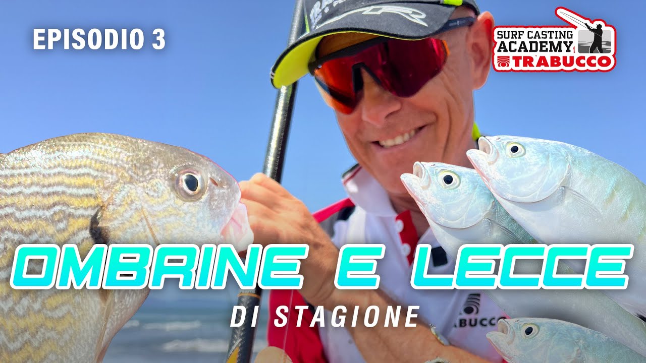Surfcasting: Ombrine e Lecce a Raffica sulla Spiaggia! | Surfcasting Academy S8E3 #trabuccofishing