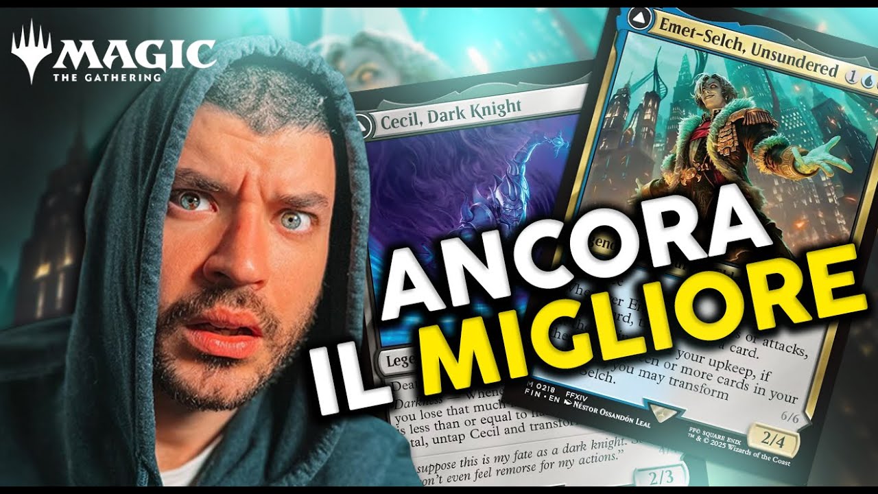 DIMIR MIDRANGE con CECIL ed EMET rimane LA MIA SCELTA per lo STANDARD di FINAL FANTASY! - MTG Arena