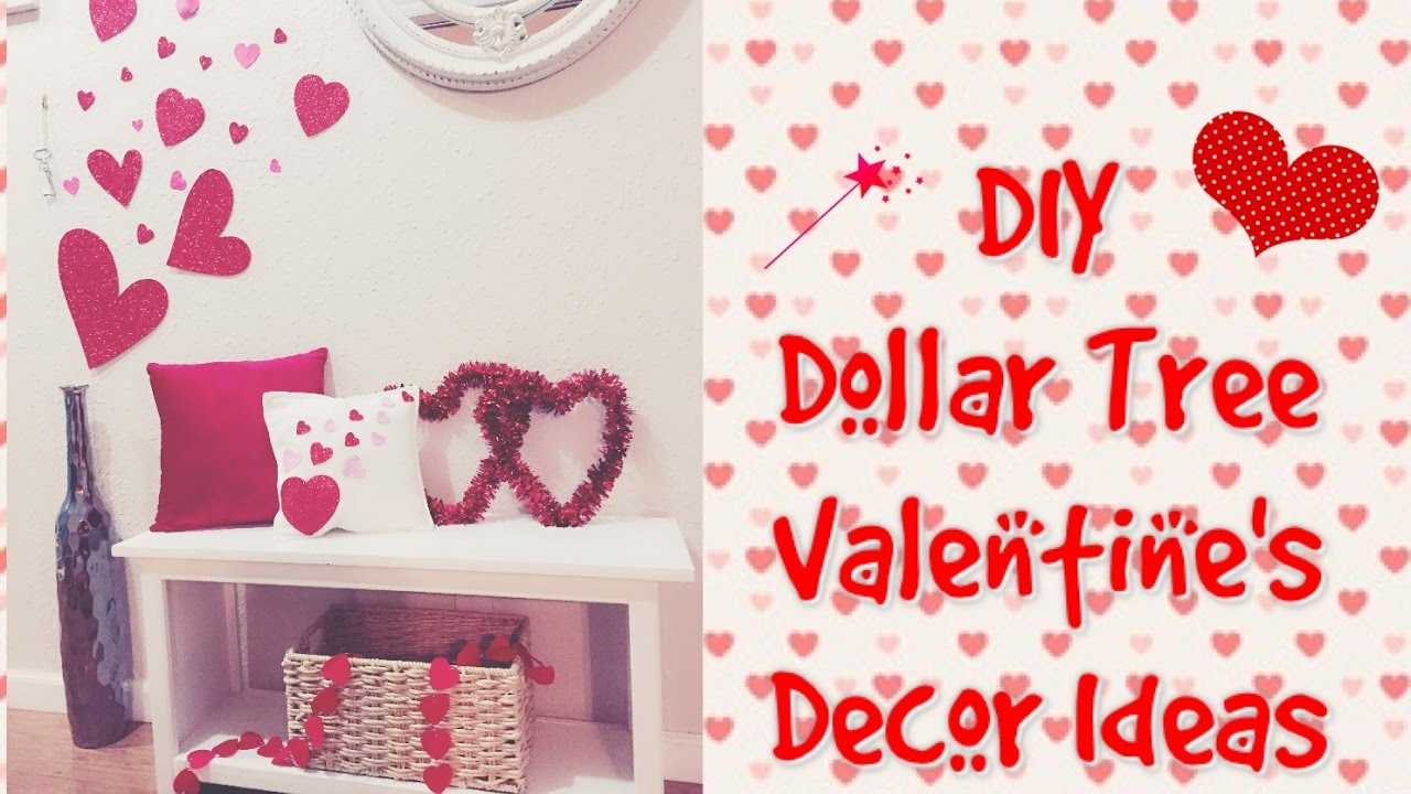 DIY Dollar Tree Valentines Room Decor