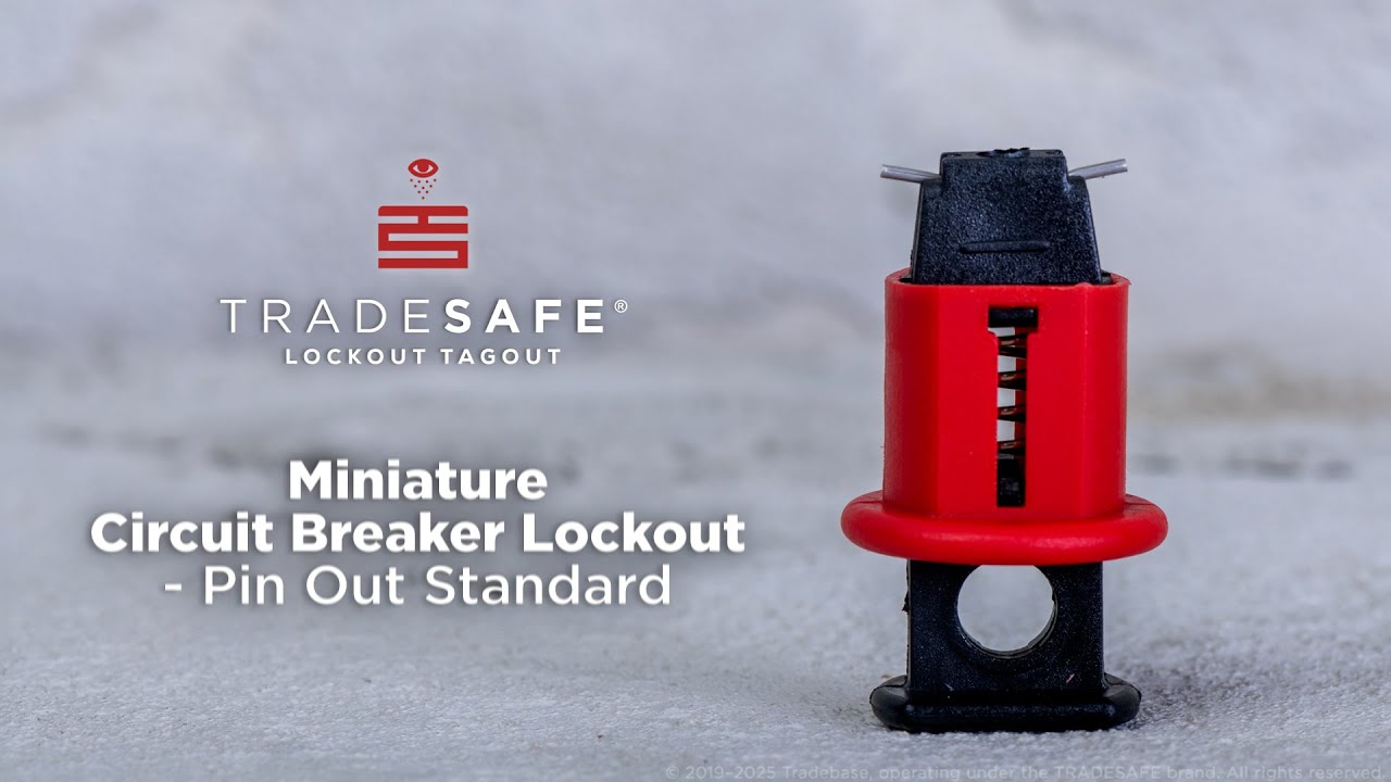 Mini Circuit Breaker Lockout - Pin Out Standard | TRADESAFE