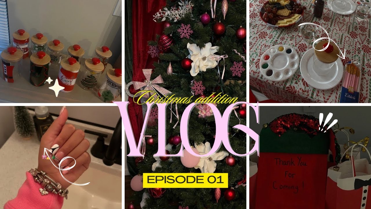 Weekend Vlog: Christmas Activities and More…..🎀🎨🌲