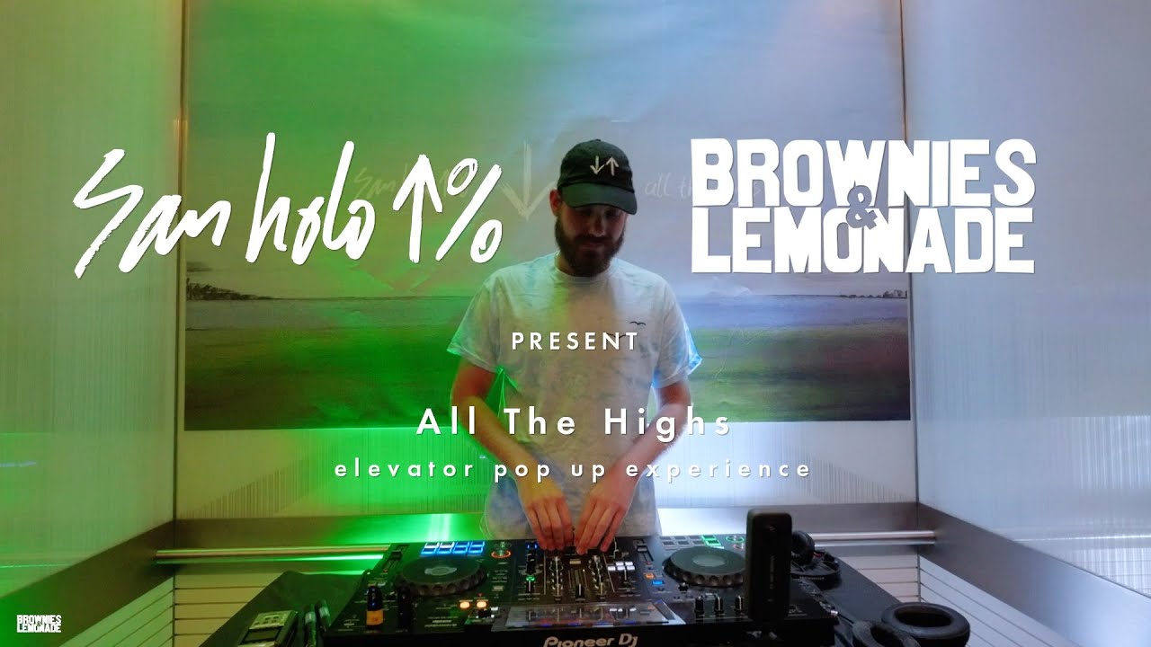 San Holo x B&L: 'All The Highs' Elevator Pop Up Experience