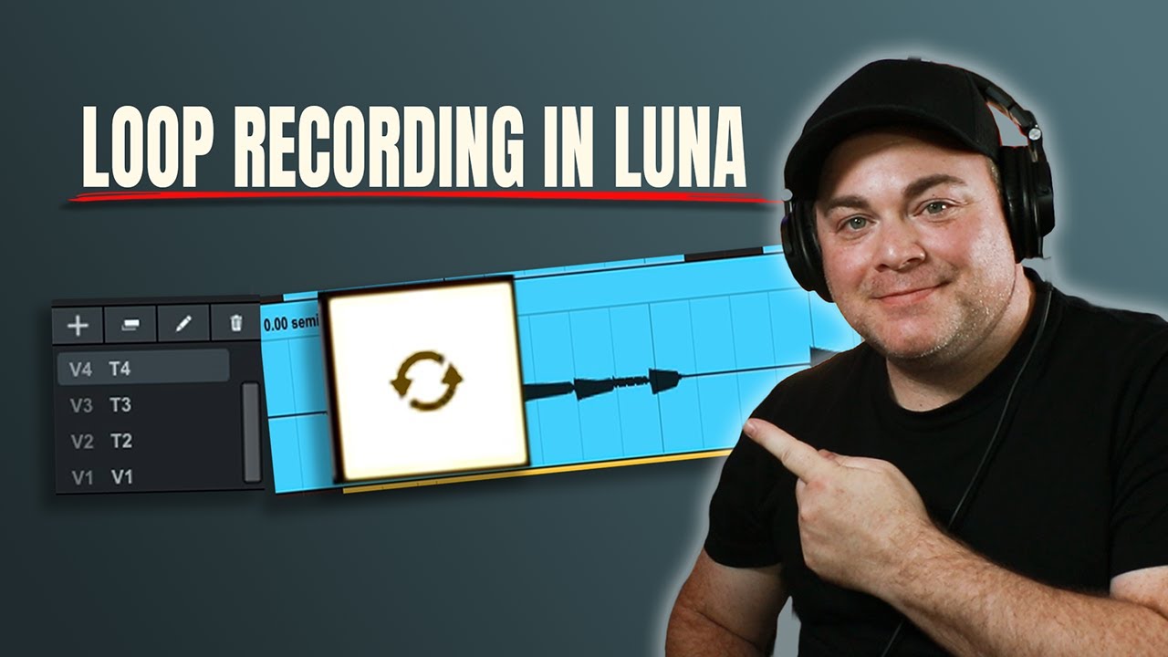 Учебное пособие по записи UAD Luna Loop 👉 Версии и дубли