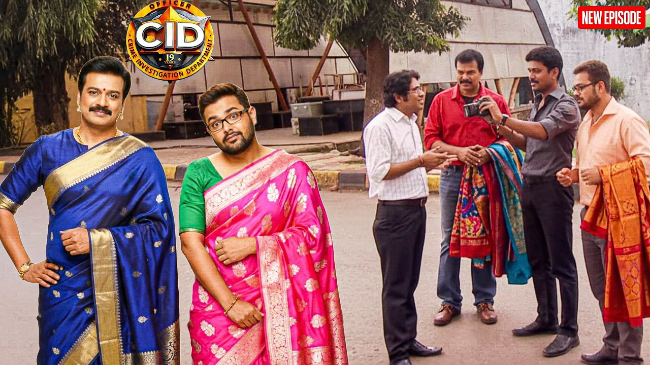 Pankaj और Freddy ने साड़ी पहन कर किया फोटोशूट || CID | Latest Episode ||