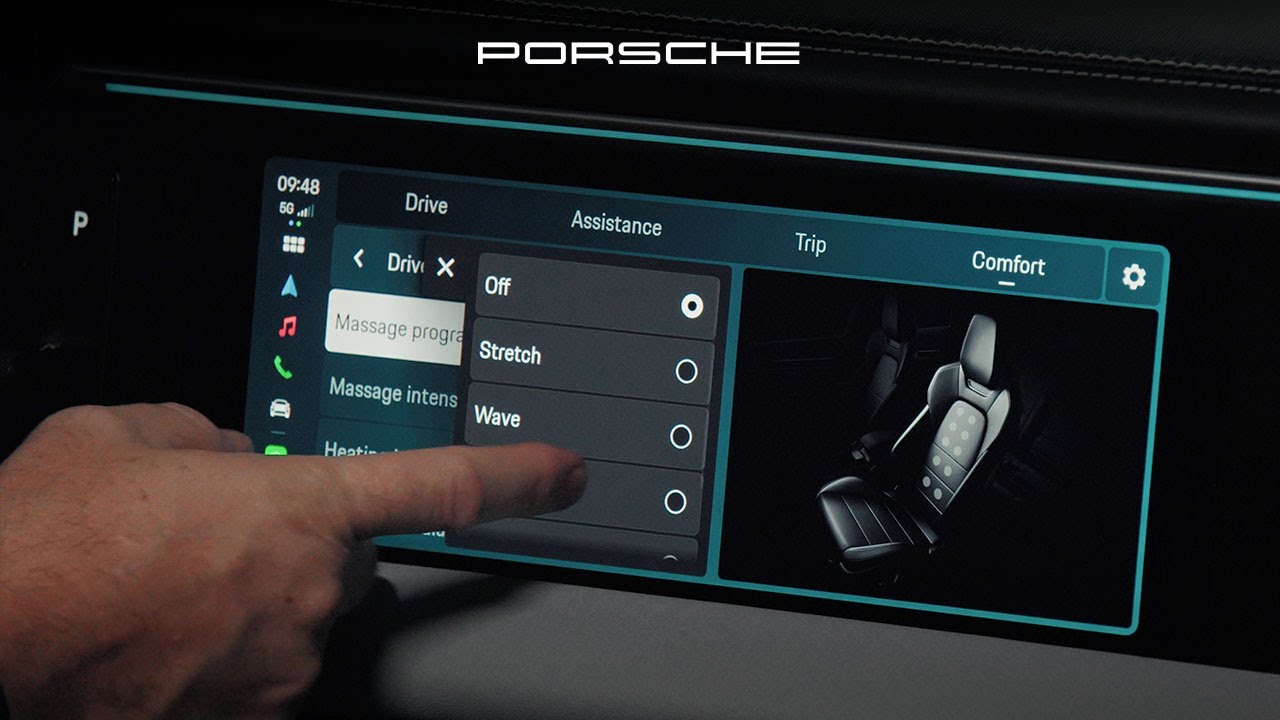 Знай свой Porsche | Регулировка сидений в Macan Electric 2025 года