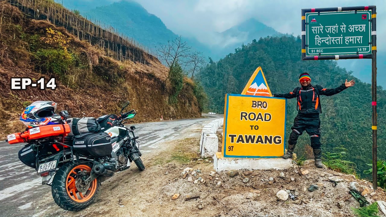 BETTER THAN EUROPE 😍 Road TO TAWANG 🏍 NORTHEAST RIDE | EP-14