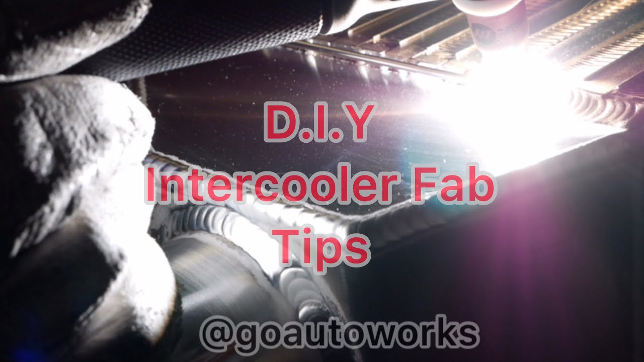 DIY Intercooler Fabrication Tips