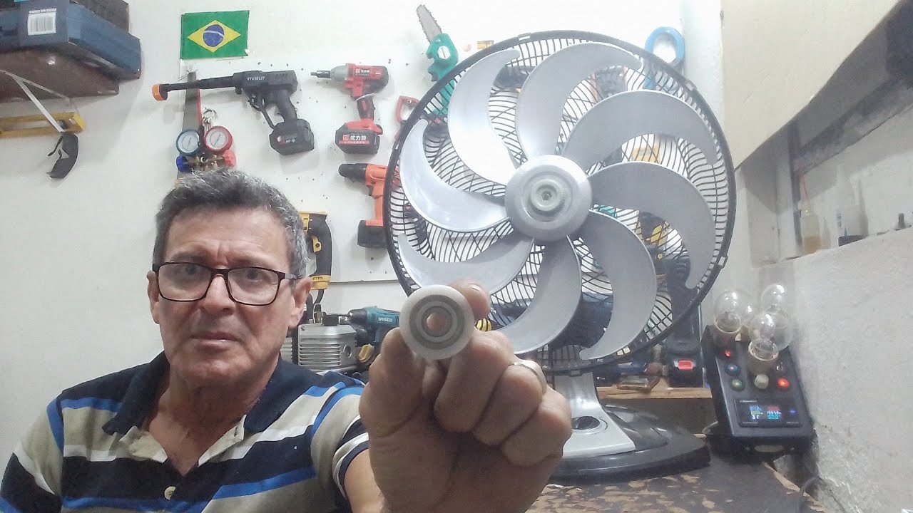 Colocando Rolamentos no Ventilador Mondial NVT 50cm Turbo  Confira o passo a passo 🚶‍♂️ 🚶‍♂️
