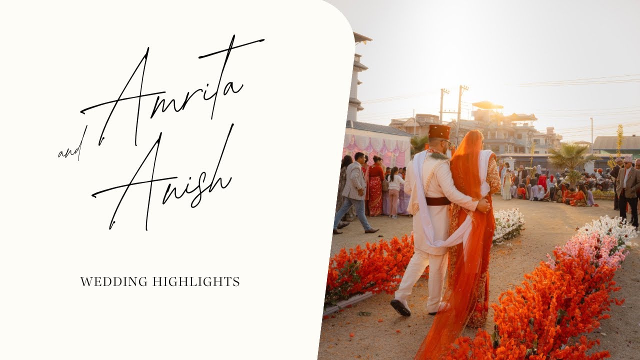 wedding highlights Anish & amrita//Third Eye Photography//