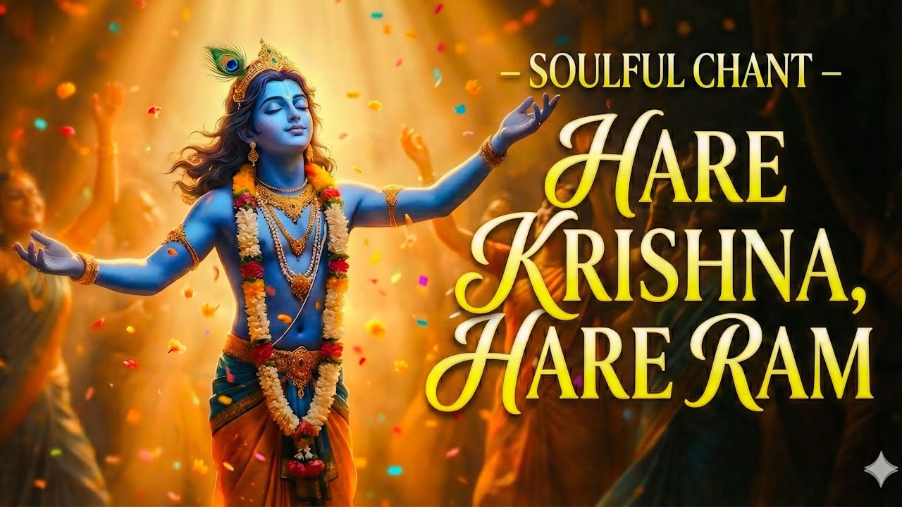 Soulful Chant | Hare Krishna Hare Ram Mahamantra | हरे कृष्ण हरे राम महामंत्र | Hare Krishna Kirtan