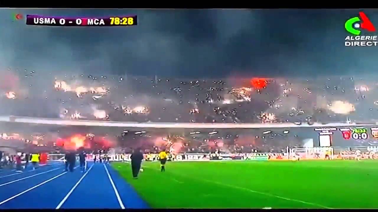 Derby Alg&eacute;rois : USM Alger - MC Alger, ambiance de dingue dans les tribunes !
