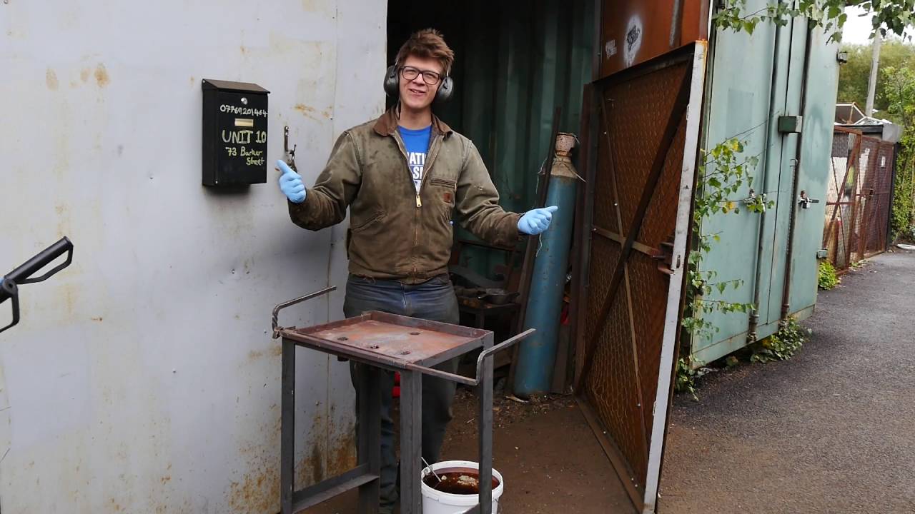 Not a hugely interesting video about making a forge!