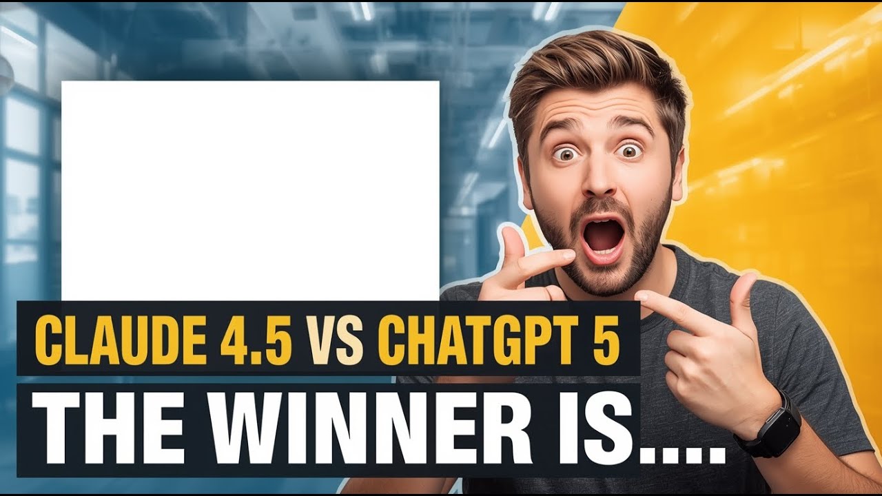 I Tested ChatGPT 5 vs Claude 4.5 and the Results Are Wild!