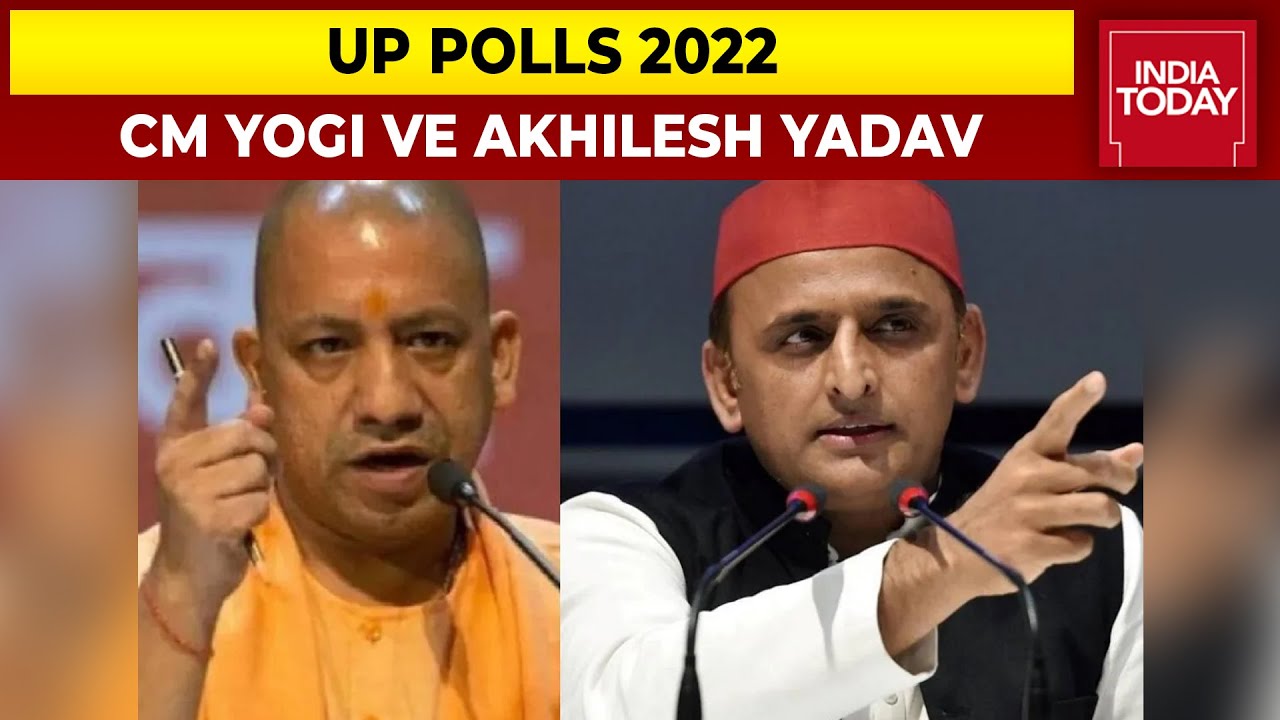 Yogi Adityanath And Akhilesh Yadav Attack Each Other At Aajtak Panchayat; 80 vs 20 Fight Escalates