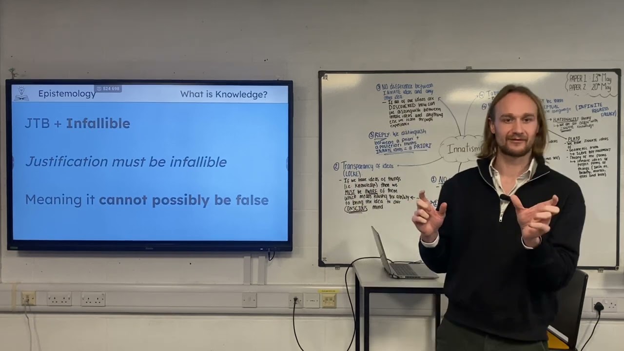 Epistemology — What is Knowledge? JTB (A Level Philosophy)