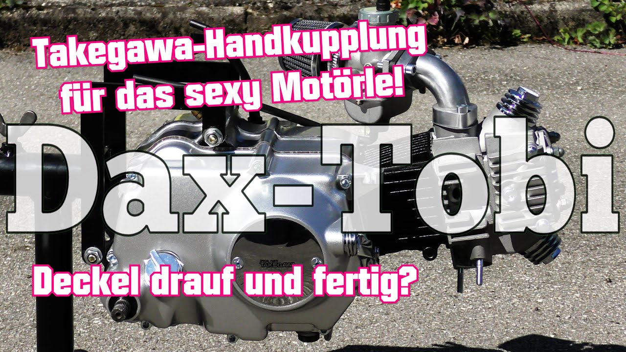 Takegawa Handkupplung am sexy Motörle Honda Z50AE Teil 2 / manual clutch conversion! Dax-Tobi 150