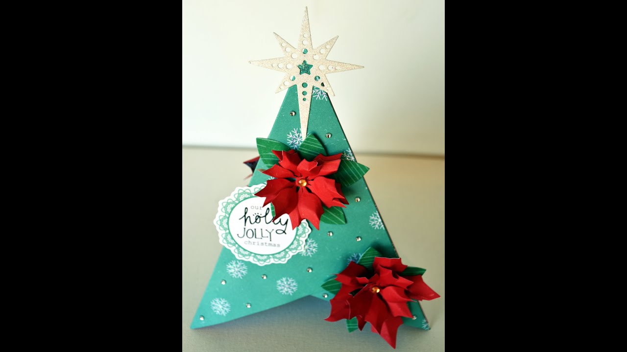Teepee Christmas Tree Card