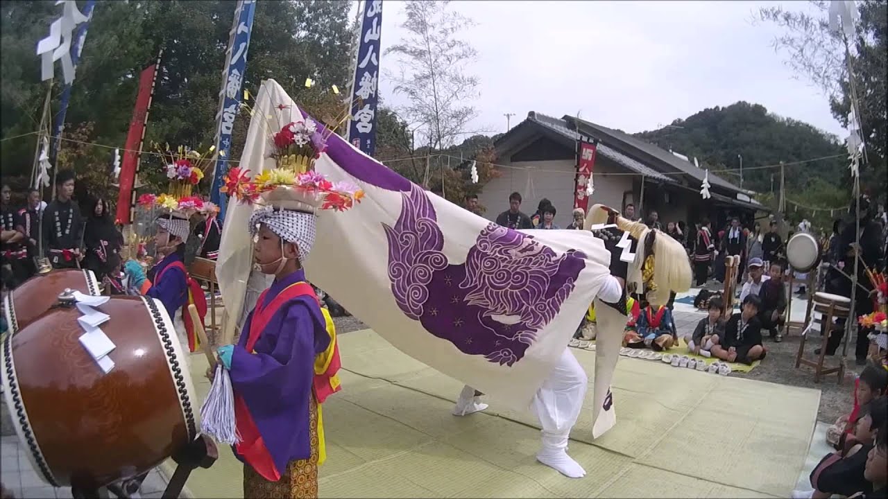 2014 10 12　北向八幡宮 角獅子