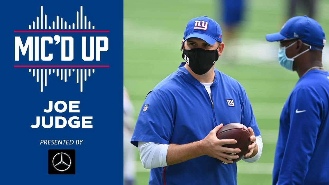 Joe Judge Mic'd Up 🗣 