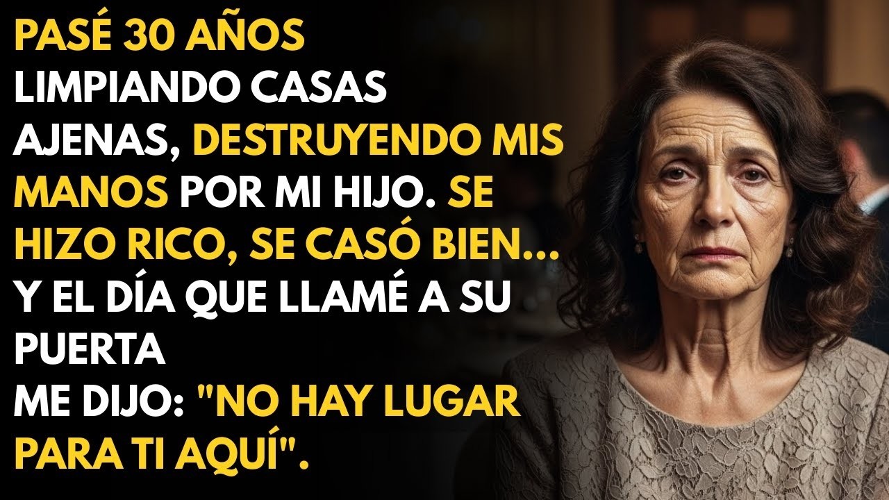 Hijo Abandonó a Su Madre Por Ser Pobre    SIN SABER QUE ELLA SE VOLVERÍA MILLONARIA