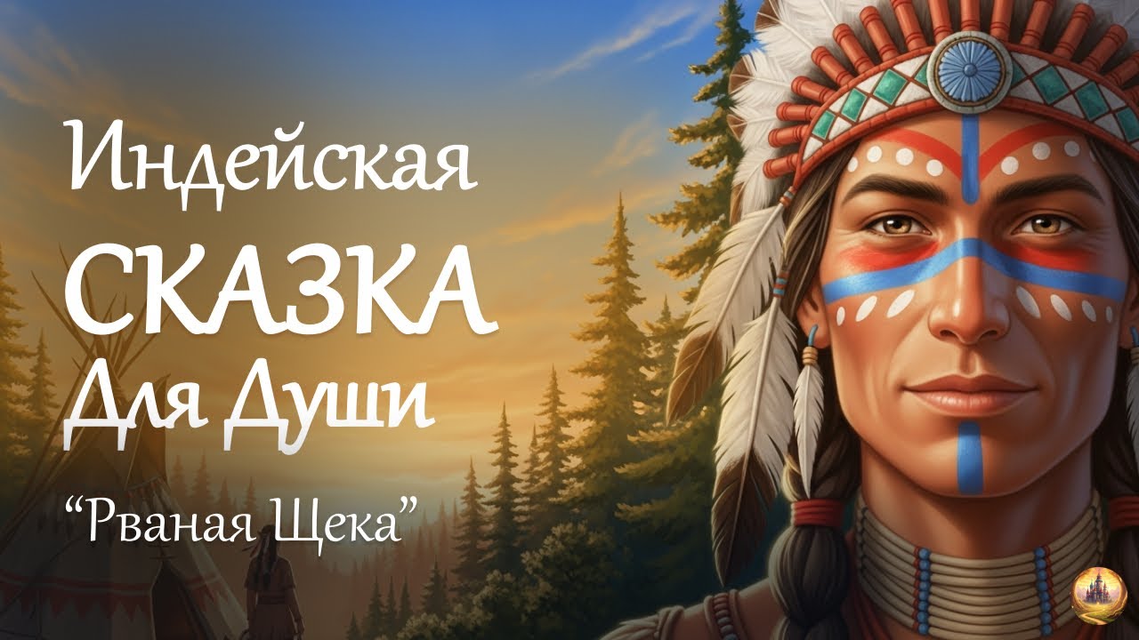 Уютная ИСТОРИЯ НА НОЧЬ Индейцев Северной Америки окутает ГЛУБОКИМ СНОМ под звуки камина для сна