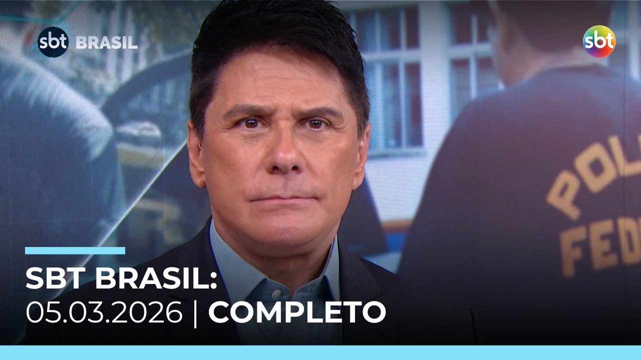 SBT Brasil: assista à edição na íntegra desta quinta-feira (05/03/2026) | #SBTBrasil