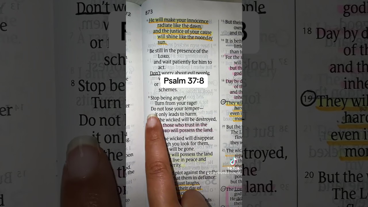 Psalm 37:8