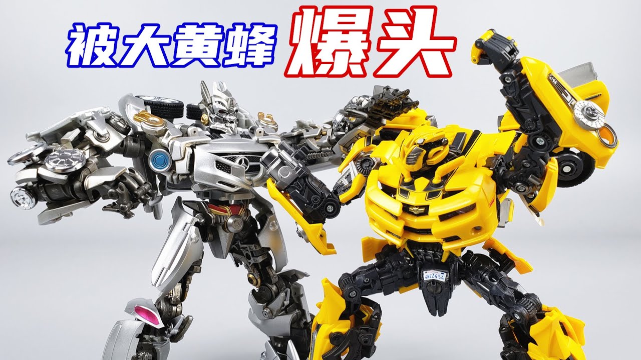 被大黄蜂爆头的炮灰来了！变形金刚NA声波/Transformers NewAge Soundwave-刘哥模玩
