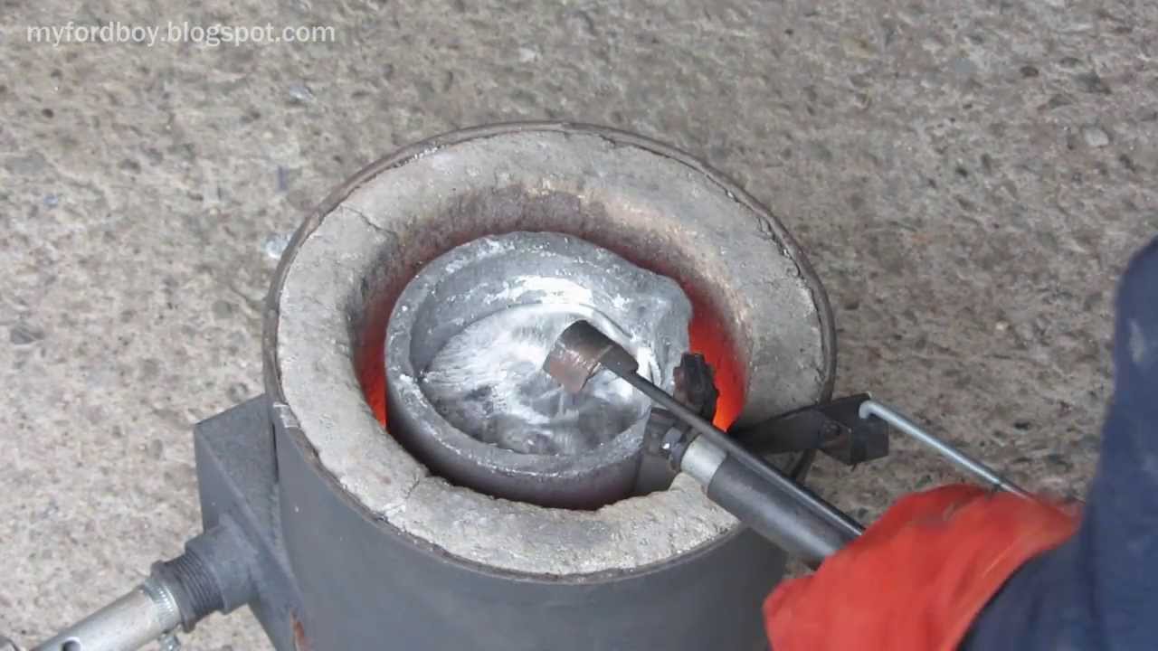 Metalcasting at Home Part 36, Degassing plunger