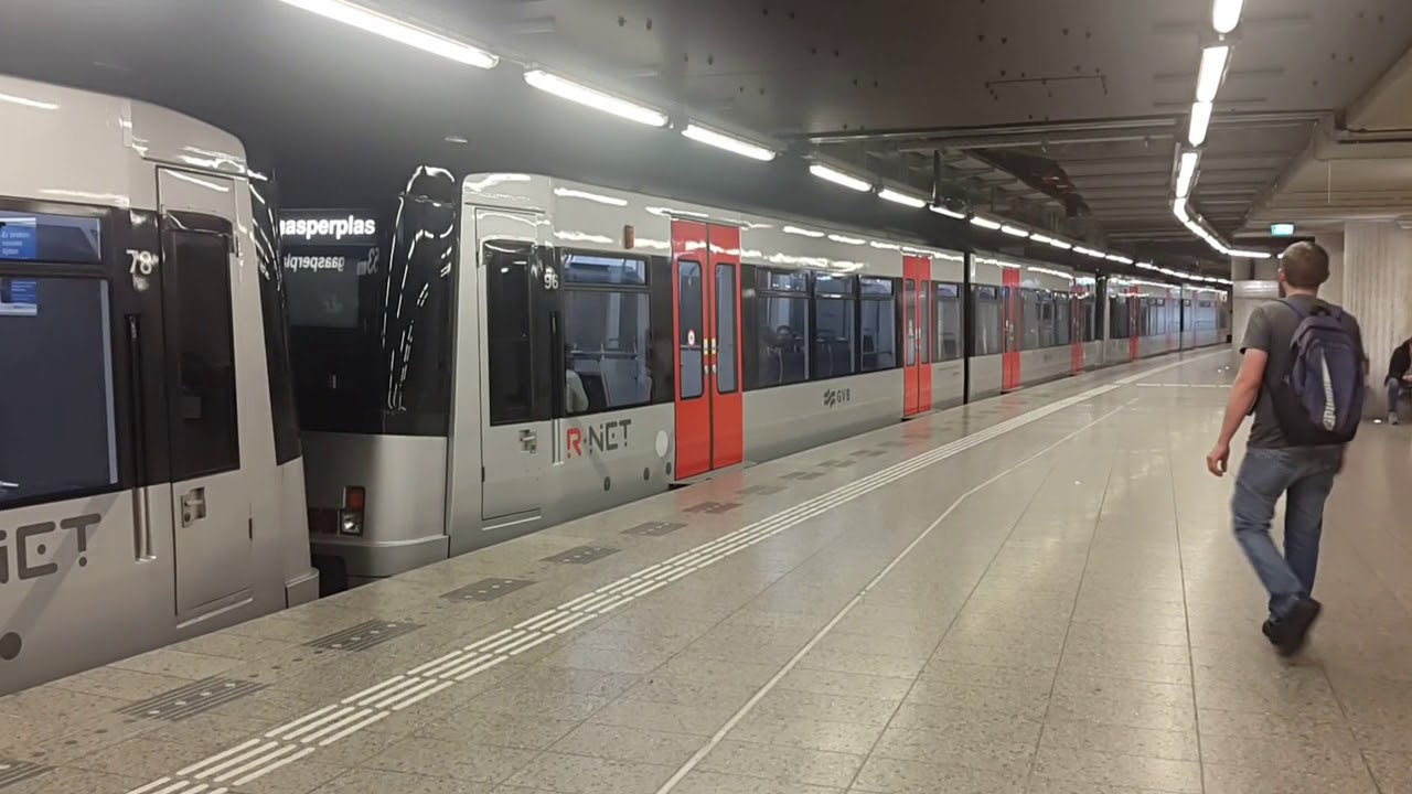 Amsterdam | Metro M53 departing to Gaasperplas